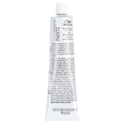 2 Pack Wella Color Charm Paints Semi-Permanent Hair Color - Blue 2 oz Tubes