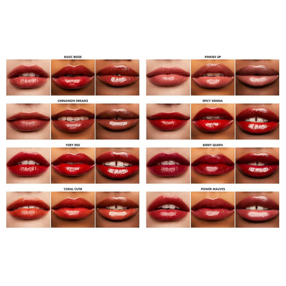 e l f Glossy Lip Stain Long Lasting Lightweight Lip Stain For Sheer Pop Of Color Subtle Gloss Finish Vegan Cruelty Free Power Mauves
