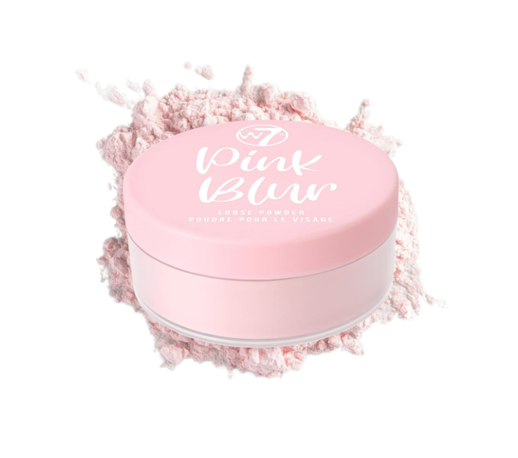 W7 Pink Blur Loose Powder - 20 g