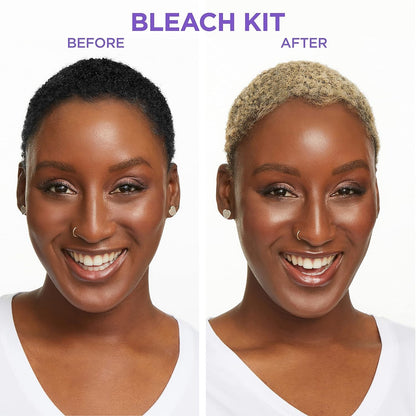 SoftSheen Carson Interbeauty Dark Lovely Uplift Bleaching Kit with Powder Developer Toner for Blonde Hair