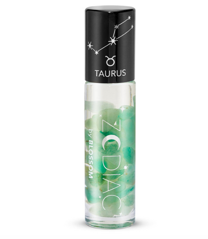 Blossom Lip Gloss Zodiac Sign Vanilla Scented Roll-On Lip Gloss, 0.20oz Taurus