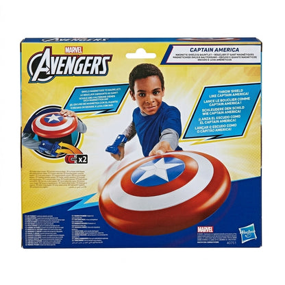 Hasbro Marvel Avengers Captain America Magnetic Shield & Gauntlet Toy Age 5+