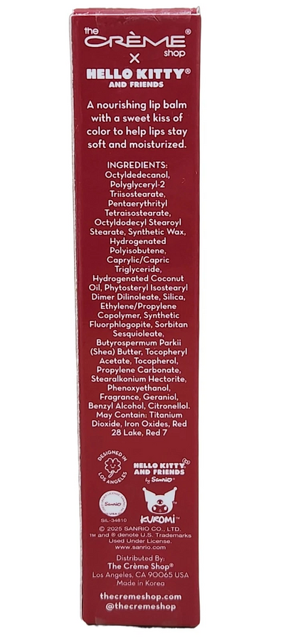 The Creme Shop Hello Kitty and Friends Hello Lippy Tinted Moisturizing Lip Balm