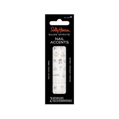 Lot of 3 Assorted Sally Hansen Salon Effects Nail Accents, Nail Art Decals
