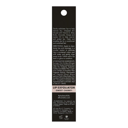 e.l.f. Lip Exfoliator, Smoothing, Conditioning Easy To Apply Sweet Cherry 0.1 Oz
