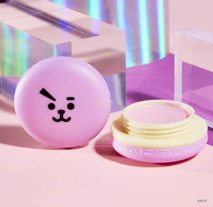 The Crème Shop BT21 COOKY Macaron Lip Balm - Rose