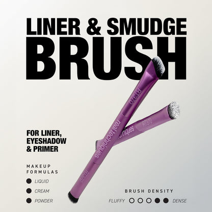 Real Techniques Liner and Smudge Brush