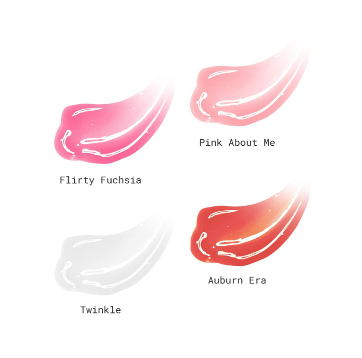 The Crème Shop Lip Oil Elixir (Pink About Me) 4.8g