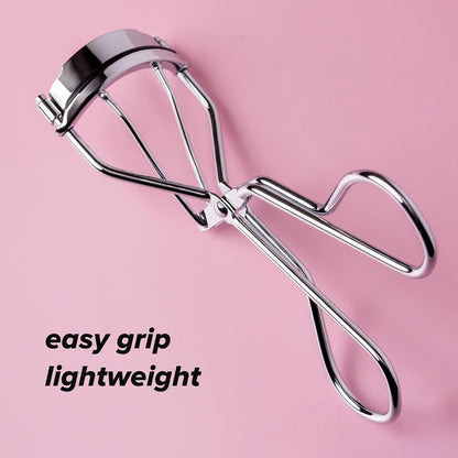 2 Pack L.A. Colors Dramatillash Eyelash Curler Easy-Grip Handle CBEL525 Lash