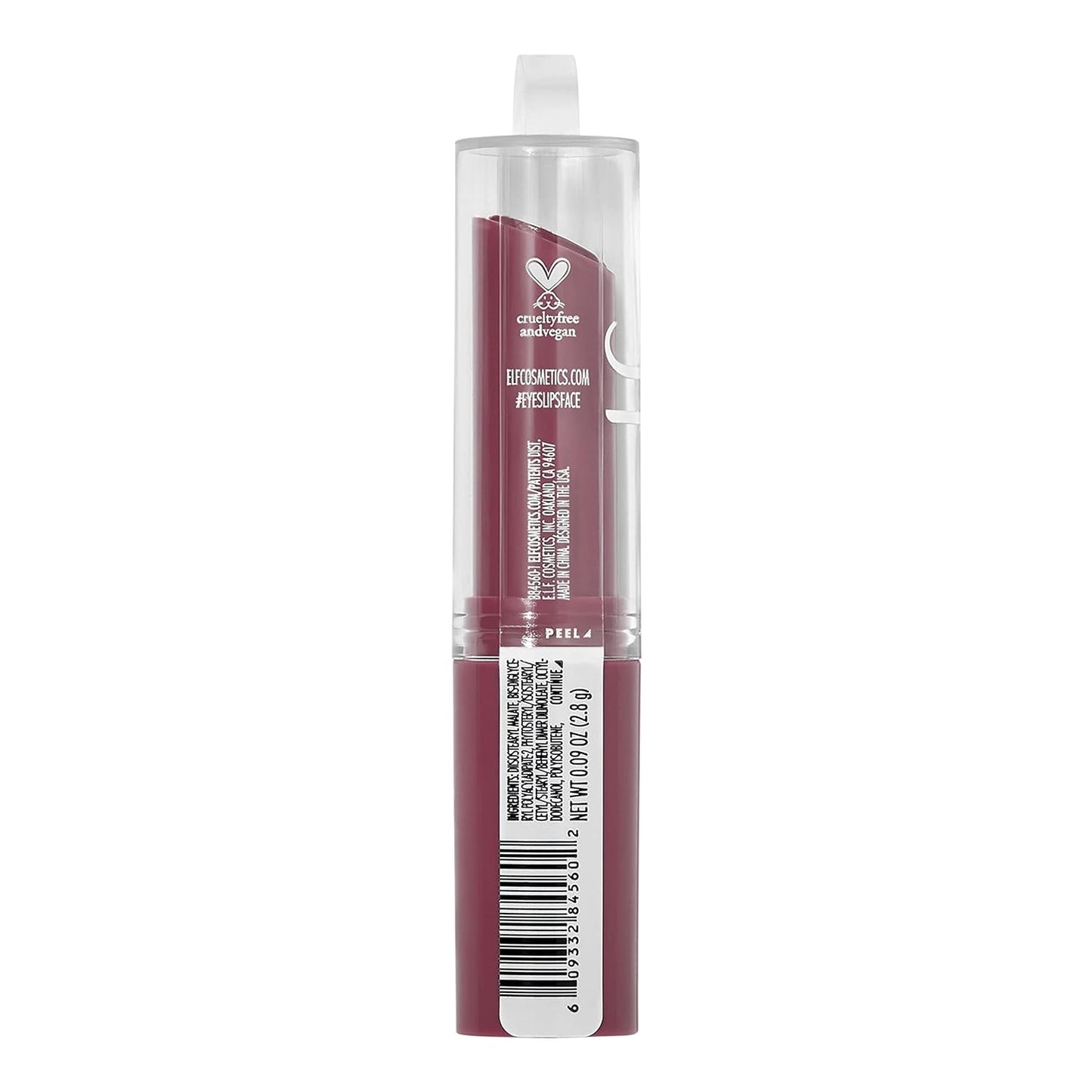 e.l.f. Hydrating Core Lip Shine with Shea Butter & Vitamin E, Delightful Mauve
