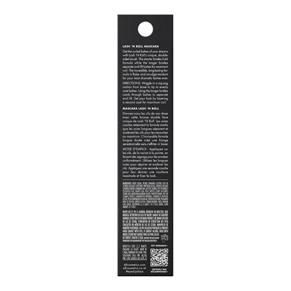 e.l.f. Lash 'N Roll Mascara, Curling Mascara For Visibly Lifted Lashes, Black