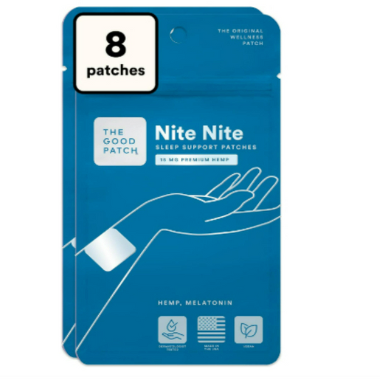 The Good Patch Nite Nite Sleep Support Patches Melatonin 8ct