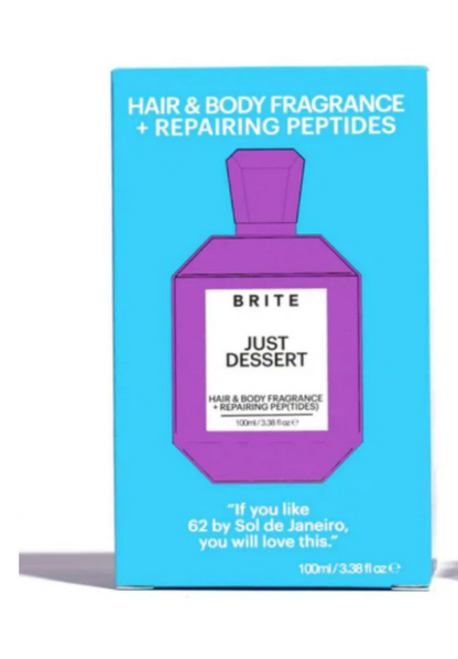 Brite Hair & Body Fragrance with Repairing Anti-Aging Peptides - Just Dessert.