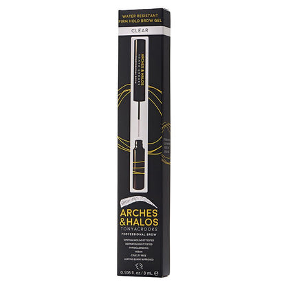 Arches Halos Natural Hold Brow Gel Coat Condition Brows Vegan Cruelty Free Makeup Clear 0 1 oz