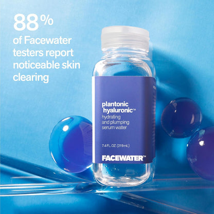 Facewater Plantonic Hyaluronic Hydrating and Plumping Serum Water 7.4 fl oz