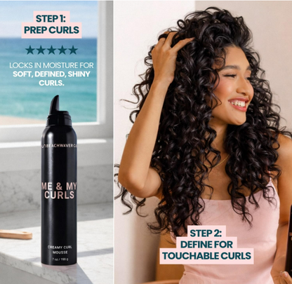 Beachwaver The Co. Me & My Curls Creamy Curl Mousse Lightweight, 7 oz