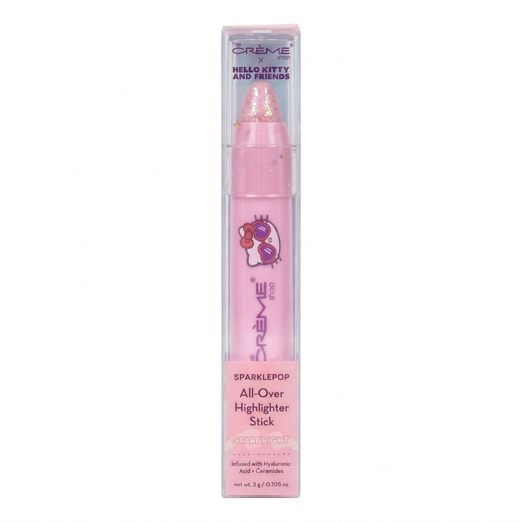 The Crème Shop x Hello Kitty Sparklepop All-Over Highlighter Stick Starbright 3g