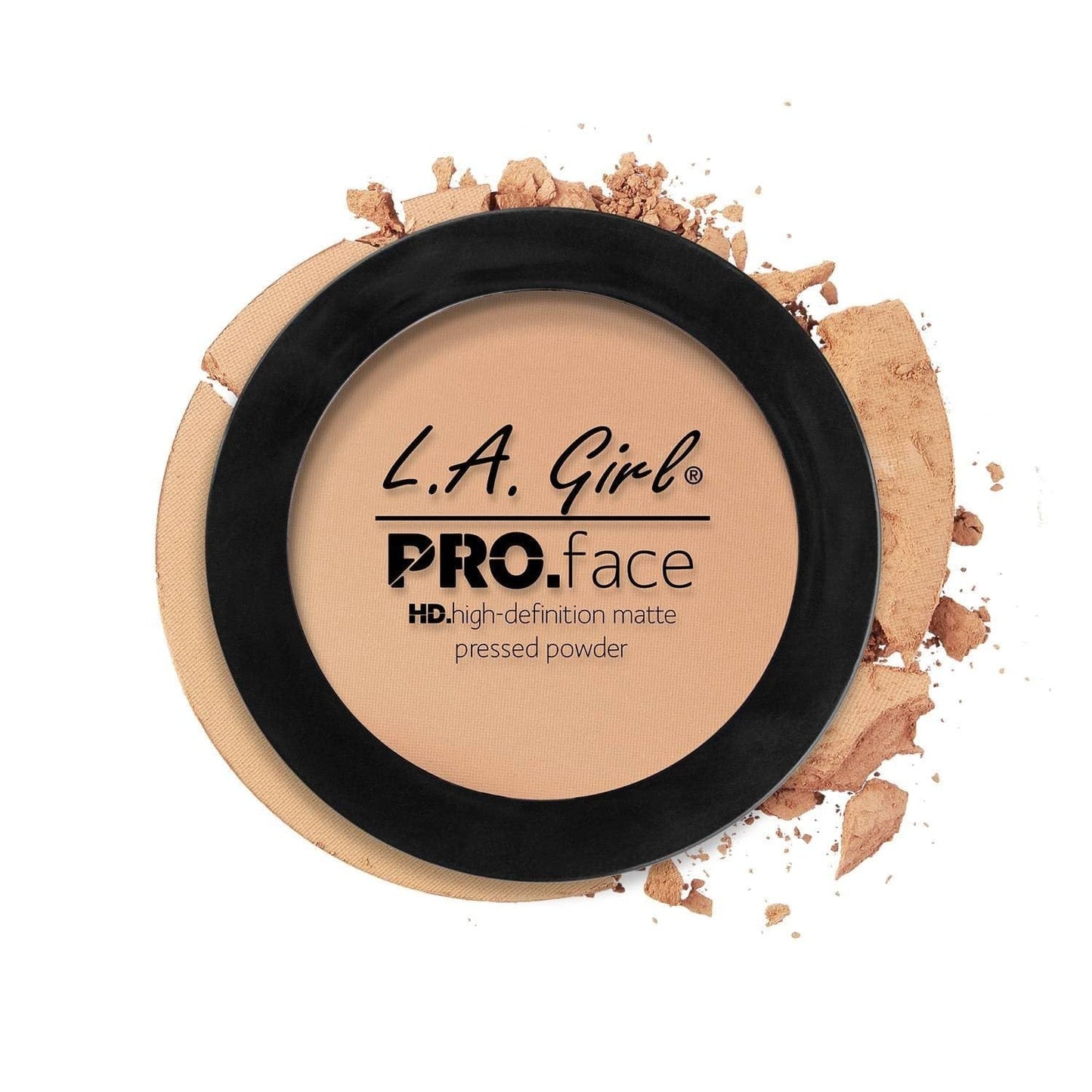 L.A. Girl Pro.Face Matte Pressed Powder, Buff GPP606