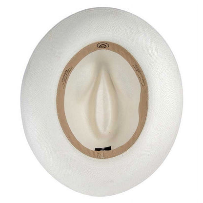 Toquilla Straw Panama Hat Ecuador Handwoven (M58) - Fedora Style with Gift Bag