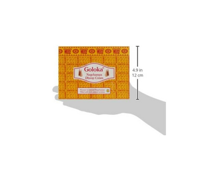 Goloka Nag Champa Cones x 12 Packs