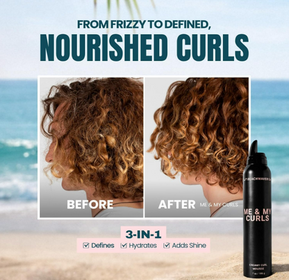 Beachwaver The Co. Me & My Curls Creamy Curl Mousse Lightweight, 7 oz