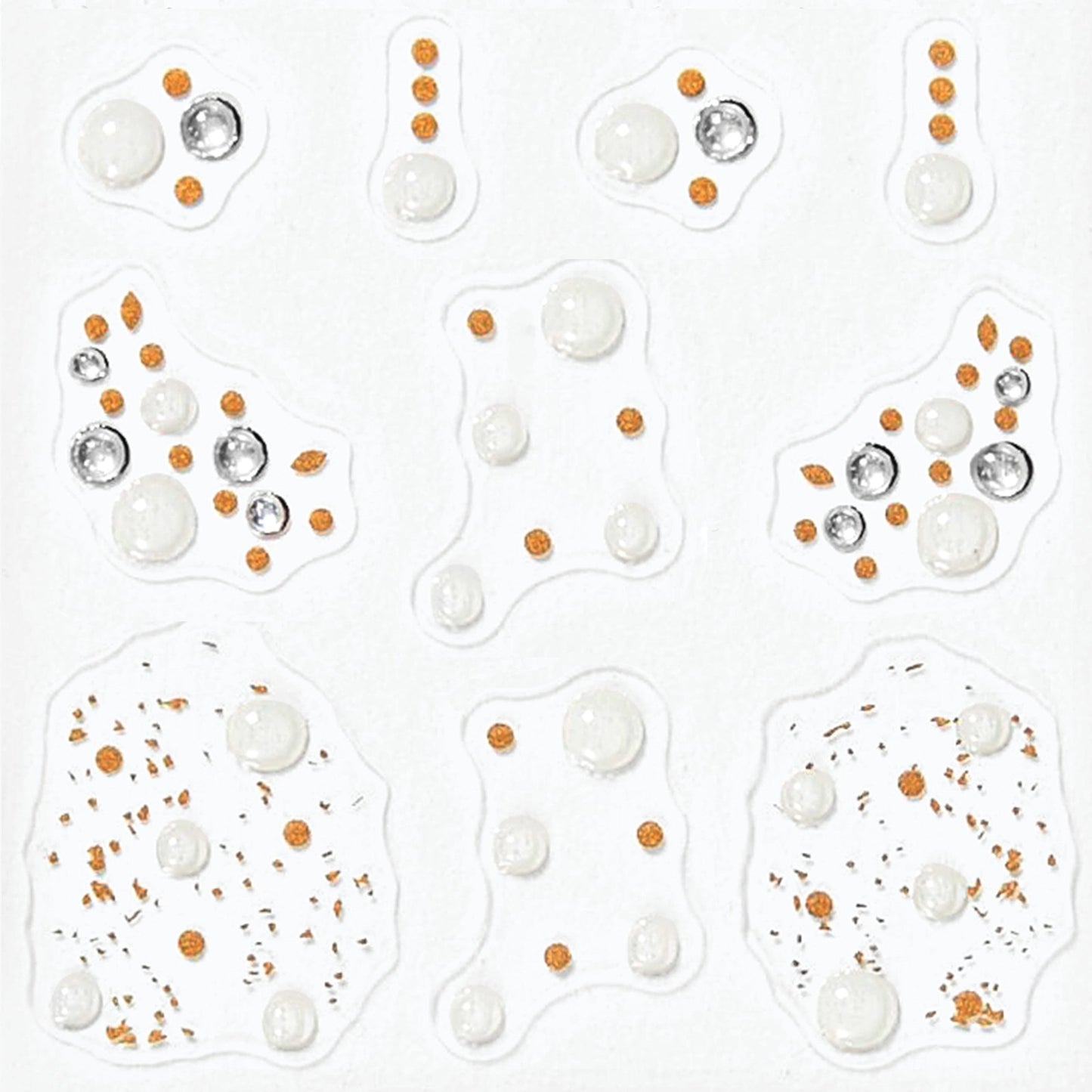Sally Hansen Salon Effects Nail Accents, Bubbly & Pearls, Bubbly & Pearls