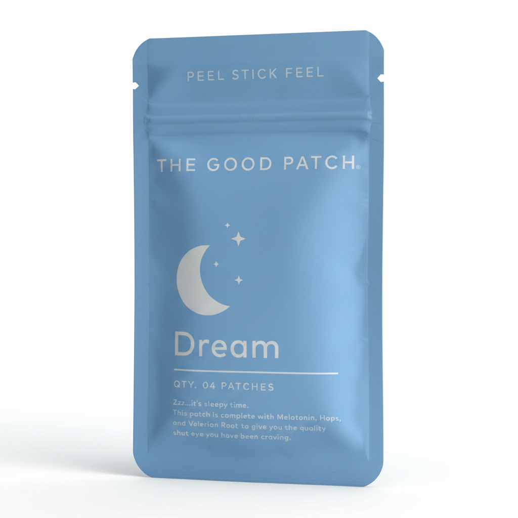 The Good Patch 5-Pack Set: B12 Awake, Dream, Relax, Rescue, Cycle (20 Patches)