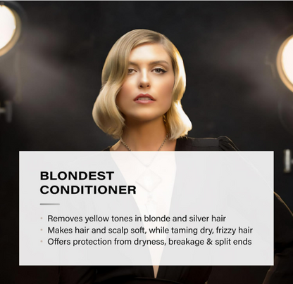 Peter Coppola Blondest Purple Shampoo & Conditioner Set Blonde Silver Hair 12oz