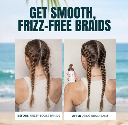 The Beachwaver Co. Braid Balm Pre-Braid Prep - Full Size (4 Fl Oz)  Frizz-Taming