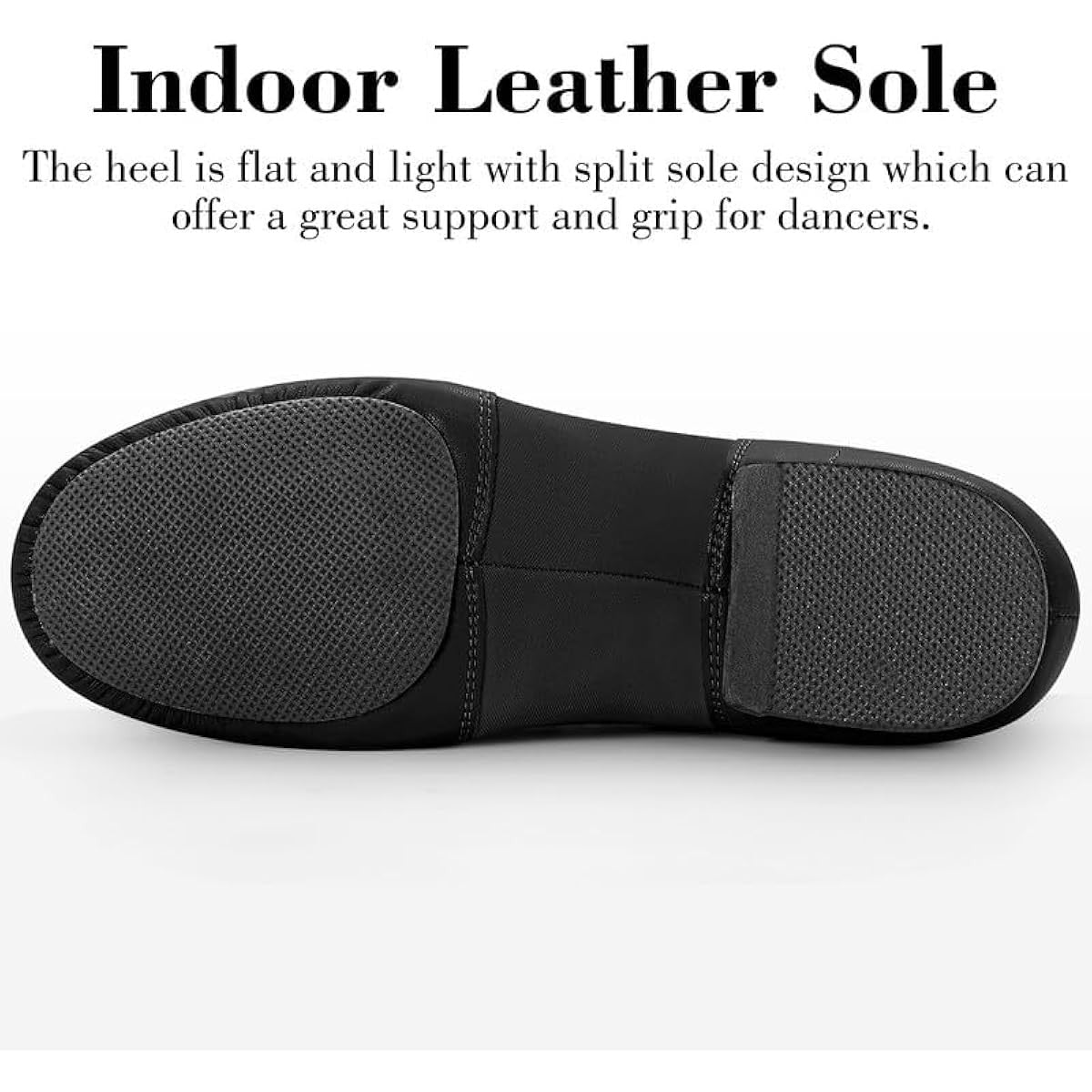 American Ballet Theatre ABT Spotlight Black Neoprene Jazz Shoes Size 8.5