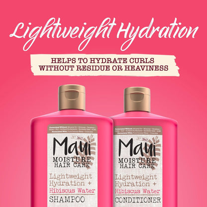 Maui Moisture Hibiscus Water Shampoo Travel Size 3.3oz Pack of 3 Lightweight