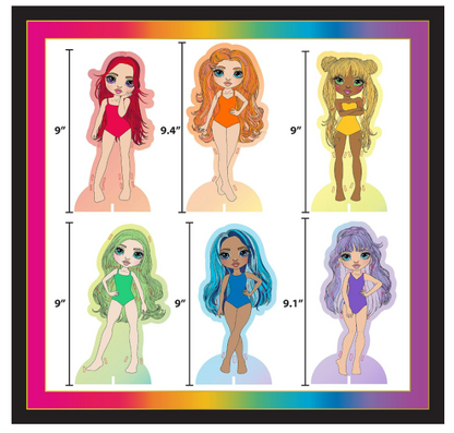 Rainbow High Rainbow Fashion Yearbook, Design Sketchbook, Color & Create Stylish
