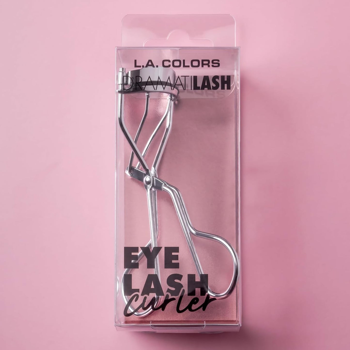 2 Pack L.A. Colors Dramatillash Eyelash Curler Easy-Grip Handle CBEL525 Lash