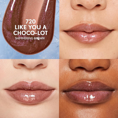 Covergirl Clean Fresh Yummy Plumper Lip Gloss, 720 Like You A Choco-Lot, Shiny,