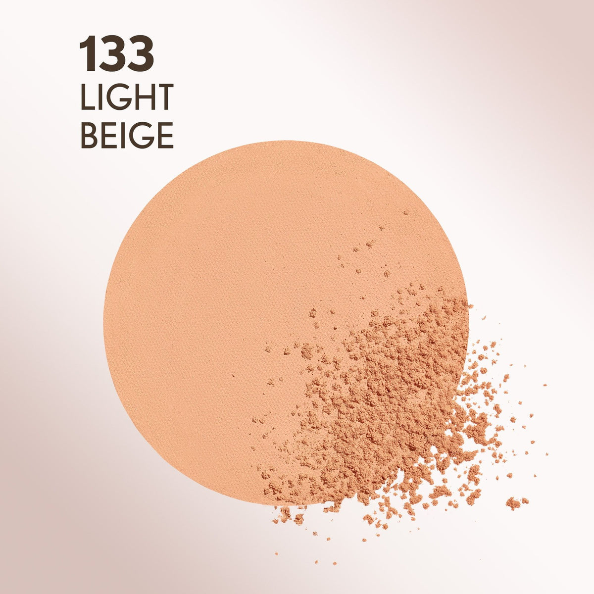 COVERGIRL Clean Invisible Pressed Powder, 133 Light Beige, 0.38 oz