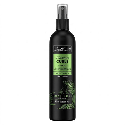 TRESemme Flawless Curls Hairspray Level 3 Hold Non-Aerosol Coconut Avocado Oil 10oz
