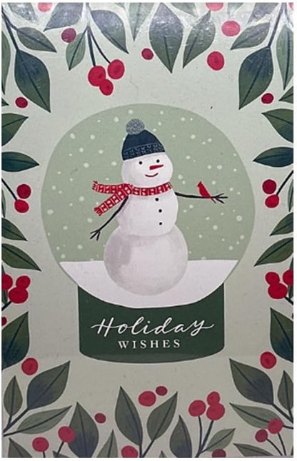American Greetings Christmas Holiday Cards with Envelopes - Snow Man 1-16 Ct