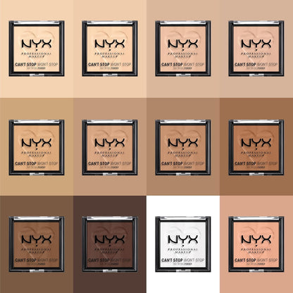 NYX PROFESSIONAL MAKEUP Can't Stop Won't Stop Mattifying Pressed Powder - Mocha