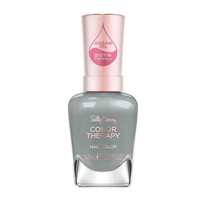 Sally Hansen Color Therapy Nail Polish | Biotin, Argan Oil, 474 Gorgeous Granite