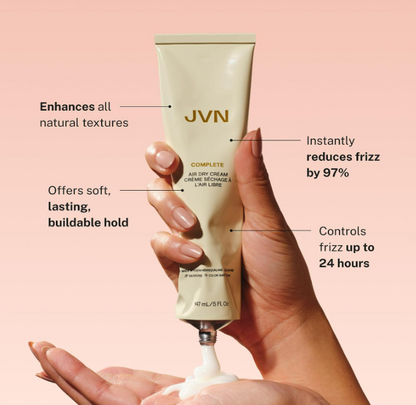 JVN No Heat Complete Air Dry Cream, 5 Fl Oz
