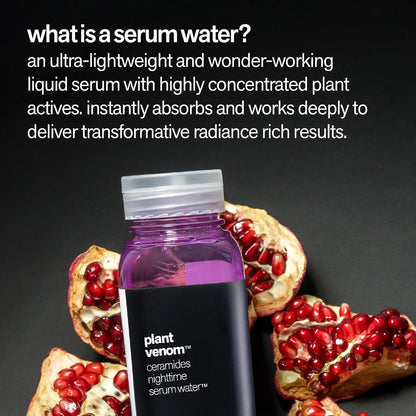 Facewater Plant Venom Ceramides Nighttime Serum Water 7.4 fl oz Skin Treatment