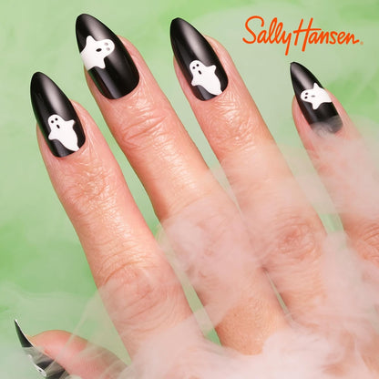 Sally Hansen Salon Effects® Perfect Manicure, Ghoul Power, Press On Nails, Non-Damaging Adhesive Tabs, File, and Alcohol Pad Included