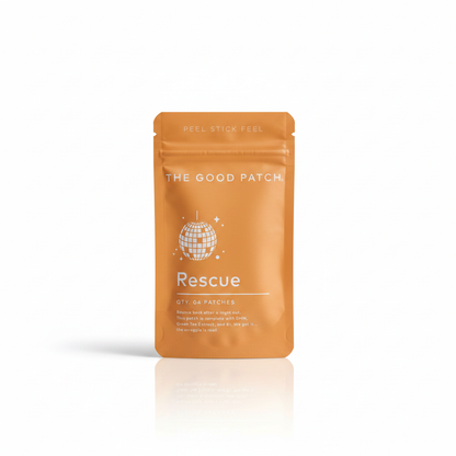 The Good Patch Rescue Plant Based Wellness Patch with DHM B1 & Green Tea 4 Count