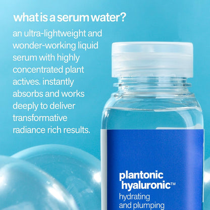 Facewater Plantonic Hyaluronic Hydrating and Plumping Serum Water 7.4 fl oz