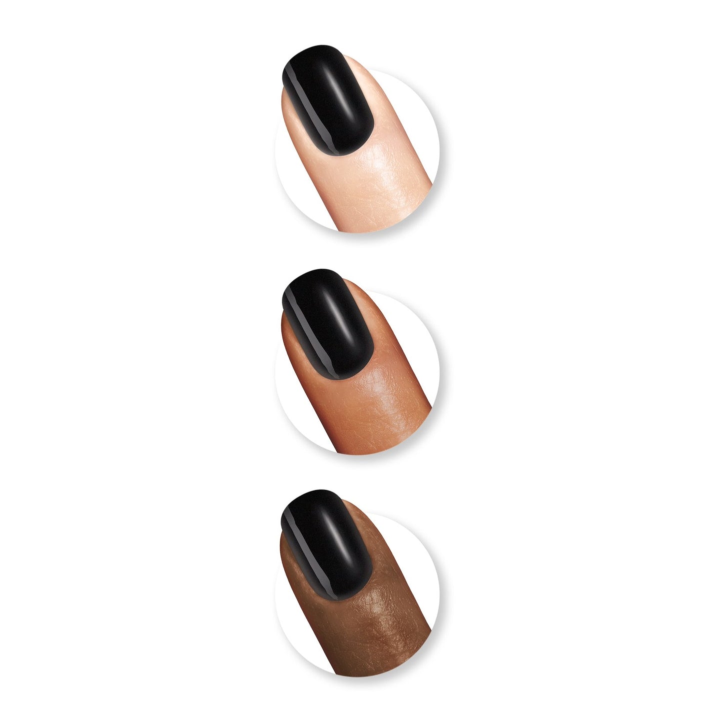 Sally Hansen Miracle Gel Beetlejuice 934 The Afterlife Black Nail Polish 0.5oz