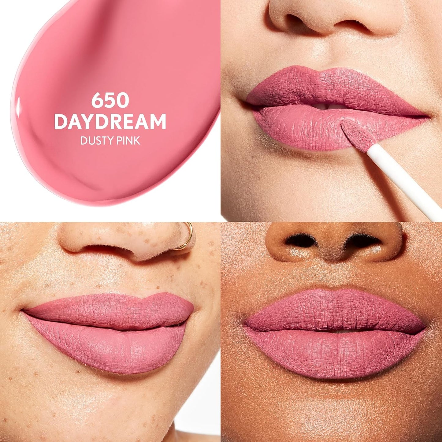 CoverGirl Outlast Forever Velvet Pigment 650 Daydream Matte Lipstick Vegan Formula