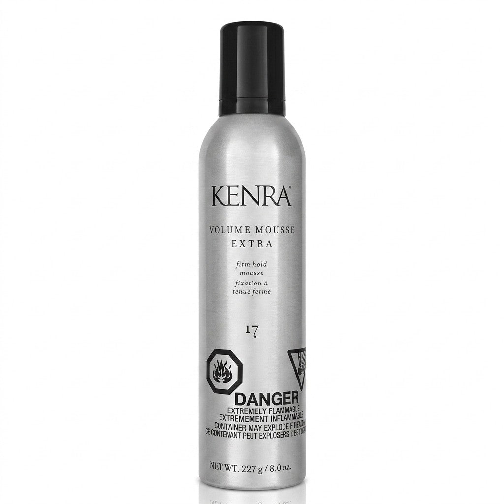 Kenra Volume Mousse Extra 17 | Firm Hold Mousse | Non-drying, Non-flaking 8 floz