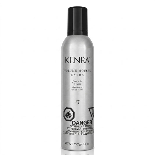 Kenra Volume Mousse Extra 17 | Firm Hold Mousse | Non-drying, Non-flaking 8 floz