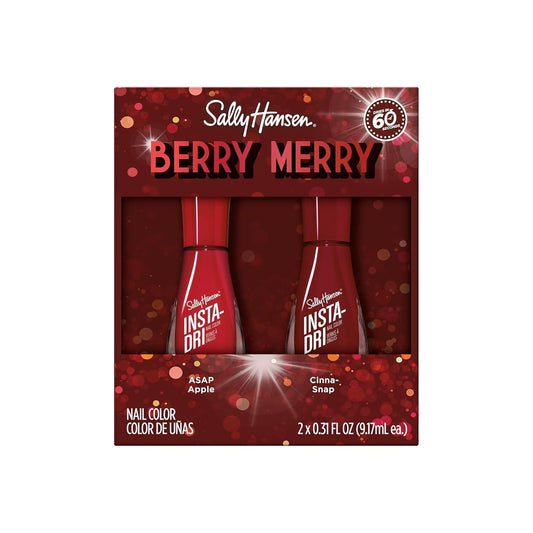 SH Insta Dri Holiday Duo #1 OS (BERRY MERRY) - ASAP Apple & Cinna Snap