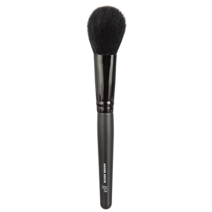 e l f Blush Brush Soft Synthetic Tailored Design Blends Applies. 1 each